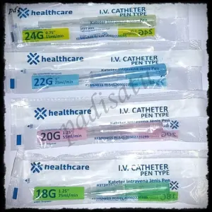IV Catheter Jarum Infus Lurus INFLO / GEA / ONEHEALTH - Abocath Tanpa Sayap Intravena Eceran